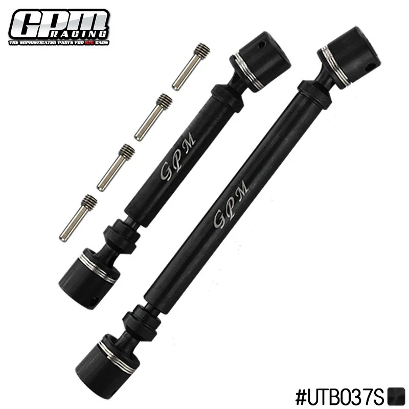 GPM Carbon Steel Front & Rear CVD Drive Shaft For AXIAL 1/18 UTB18 Capra - Image 1 of 1