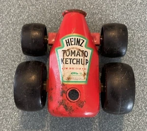 Vintage Buddy L Heinz Ketchup Flasche rot Spielzeugauto Made in Japan unvollständig - Bild 1 von 8
