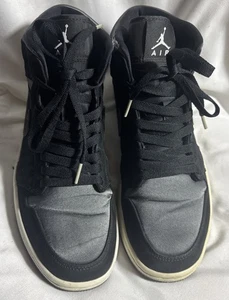 Nike Air Jordan 1 Mid SE Size 9 852542-012 Nylon Black Anthracite - Picture 1 of 11