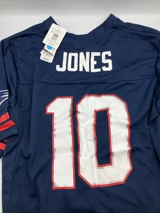 NFL Apparel Herren New England Patriots Trikot Shirt #10 Jones Large - NEU - Bild 1 von 7