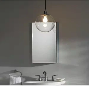 KOHLER 15” W x 26” H Beveled Single Door Mount Medicine Cabinet w/Mirror Interio - Picture 1 of 7