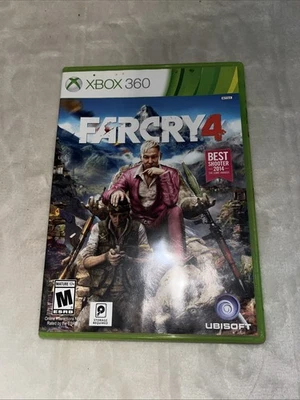Far Cry 4 (Microsoft Xbox 360, 2014)  Game Disc and Case No Manual - Image 1 of 4