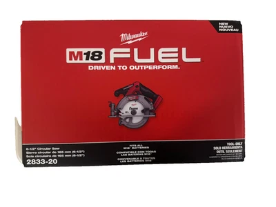 Milwaukee M18 FUEL 6 1/2 Inch Circular Saw Brushless 2833-20 (Tool Only) *BNIB* - Image 1 of 2