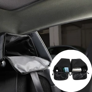 2pcs Rear Quarter Storage Bag Box Organizer Fit For Jaguar F-TYPE 2013-24 - Foto 1 di 24