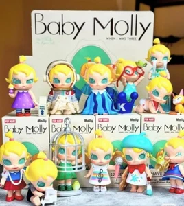 Authentic POPMART Baby Molly When I was Three Series Blindbox - Picture 1 of 14