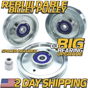 Lazer Z -3 Idler Kit- BIGBearing 126-9187 126-7685 126-9196 1-633456 for Exmark - Picture 1 of 6