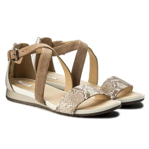 Sandali Geox D Formosa A D8293A 04185 C0662 beige/bianco sporco taglia UK 3 EU 36 - Foto 1 di 6
