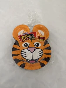 Hefty Zoo Plates (45ct) Coated Paper Plates Kids Assorted Animal Designs 7.75 in - Picture 1 of 8