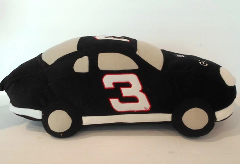 18" Nascar Dale Earnhardt Sr. #3 Goodwrench Racing Stuffed Car Plush Pillow Cover
