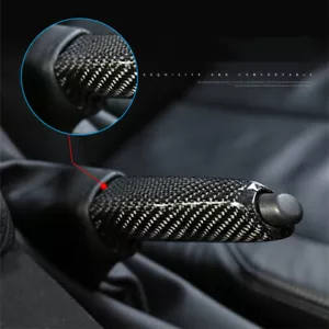 Echt Carbon Handbremshebel Handbremsgriff 116.5*44.2mm Für BMW 3er E90 F30 F34 - Bild 1 von 11