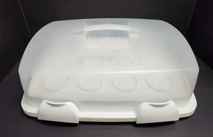 Wilton THE ULTIMATE 3 in 1 CADDY Cake Cupcake Holder Carrying Case Gently Used - Picture 1 of 13