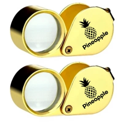 (2) 30X Jewelers Loupe Magnifying Glass Magnifier Jewelry Loop Eye Coin Pocket - Image 1 of 4