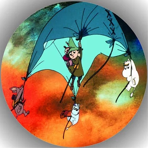 Colocador de tartas imagen de tartas fondant - oblea Mumintal P22 - Imagen 1 de 1