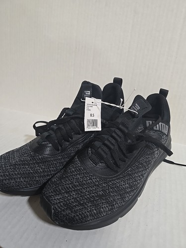 Scarpe casual Puma Enzo Beta Refresh tessuto stringate uomo nere misura 8 5