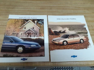1998 Chevrolet Malibu & Lumina advertising brochures - 2 total - Picture 1 of 3