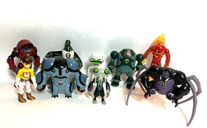 Ben 10 Action Figures 5 inch heatblast etc  mixed  bundle job lot  (K5) - Picture 1 of 5