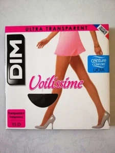 DIM VOILISSIME COLLANT 15 DEN TAILLE 4 COULEUR POIVRE - Picture 1 of 3