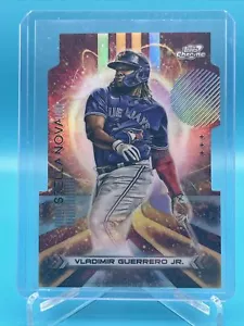 2023 TOPPS CROMATO COSMICO VVLAD GUERRERO JR STELLA NOVA CUSTODIA HIT SSP STN-9 - Foto 1 di 2