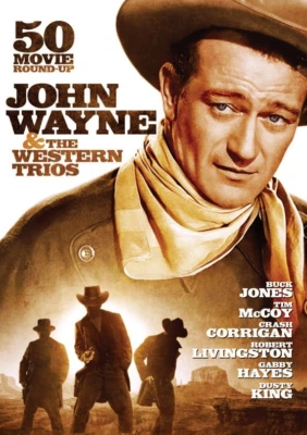 John Wayne & The Western Trios: 50 Movie Round-Up (DVD) Foto 1 de 3