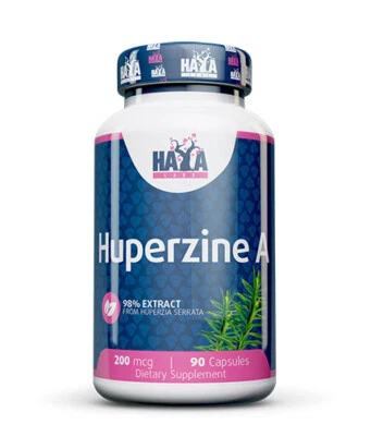HUPERZIN A 98% EXTRAKT Huperzina Serrata 200MCG 90 CAPS Memory HAYA LABS SALE - Bild 1 von 4