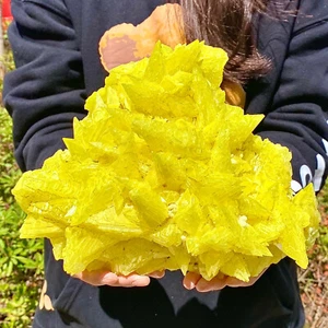 4.73LB Beautiful Minerals LARGE NATIVE SULPHUR OnMATRIX Sicily - Picture 1 of 14