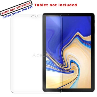 Tempered Glass Screen Protector Film for Samsung Galaxy Tab S4 10.5" SM-T837T - Image 1 of 3