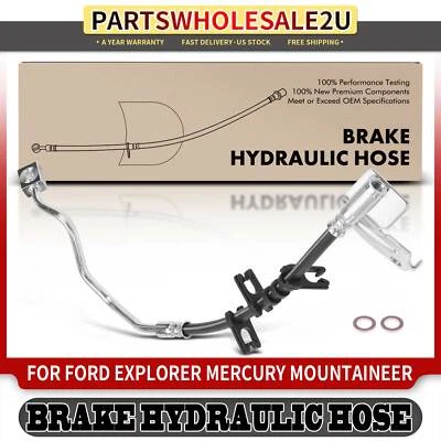 Mangueira hidráulica de freio dianteiro direito destro para Ford Explorer Mercury Mountaineer 02-05 - Imagem 1 de 4