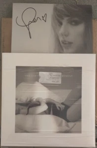 Taylor Swift SIGNED The Tortured Poets Department Vinyl The Manuscript w/ Heart - Bild 1 von 4