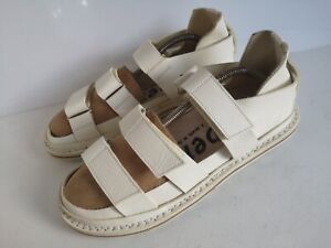 Damen Schuhe Sommer Sandalen Loafers TRIPPEN Gr 41 weiß Echtleder
