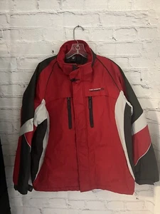 Free Country Red/Gray Ski/Snow Jacket Parka Women's Size XL - Picture 1 of 14