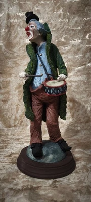 5 x Clowns Musiker Clown Figuren Dekofiguren Konvolut Set - Bild 1 von 4