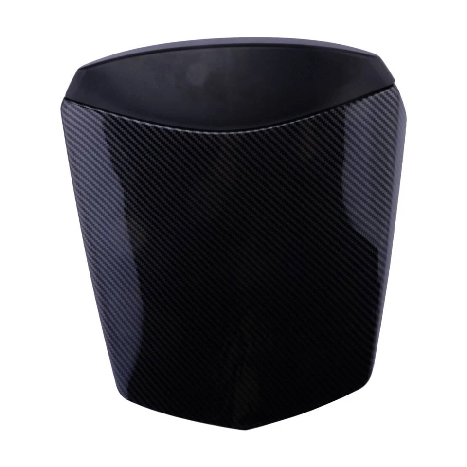 Cubierta de asiento trasero moto capó fibra de carbono estilo apto para coche Yamaha YZF600 R6 YZFR6 Foto 1 de 4