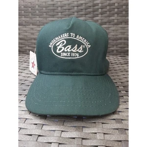 NWT Vintage Bass Snapback Baseball Hat Shoemakers to America Crafted In USA - Picture 1 of 6