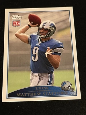 Лот товаров Matthew Stafford 2009 Topps No430 & Bowman No111 дебютант 2 карты RC Lions Rams - Изображение 1 из 4
