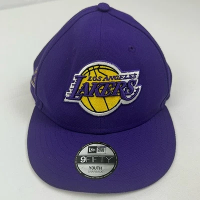 NUEVA Gorra de Béisbol Juvenil Los Angeles Lakers New Era SnapBack Baloncesto Azul Foto 1 de 4