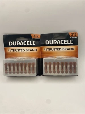 2 PK - Pilas para audífonos Duracell tamaño 312 - DA312B24 (48 en total) Foto 1 de 2