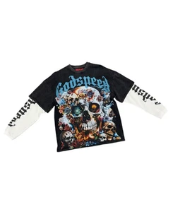 Camiseta godspeed AZUL MARINO TALLA PEQUEÑA - Imagen 1 de 3