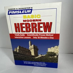 Pimsleur Basic Modern Hebrew Audio CD Brandneu Versiegelt 5 CD Set - Bild 1 von 3