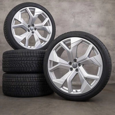Originale Audi RS Q8 4M Winterräder 23 Zoll Felgen Winterreifen 4M8601025AF NEU - Bild 1 von 4