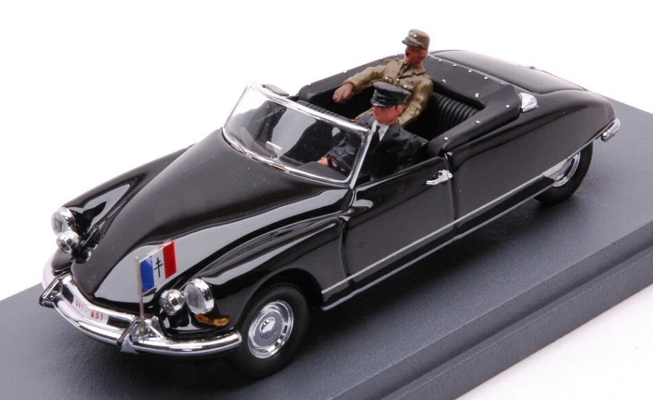 Modellino auto scala 1:43 Rio CITROEN DS CABRIOLET GENERAL CHARLES DE GAULLE - Immagine 1 di 1