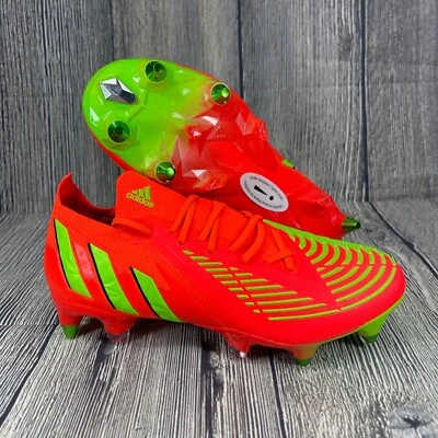 Adidas Predator Edge.1 SG Game Data Pack Solar Red/Green/Black M 5 W 6 GW1010 - Image 1 of 4