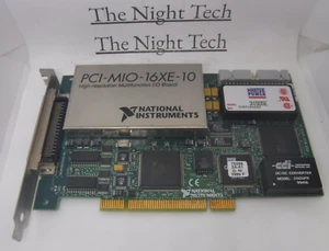 NI PCI-MIO-16XE-10 High Resolution Multifunction I/O DAQ Data Acquisition PCI - Picture 1 of 12