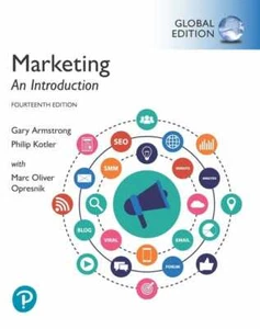 NEW Marketing An Introduction 14E Gary Armstrong 14th Paperback Global Edition - Imagen 1 de 1