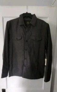 Mens Nwt Quilted Field Master Jacket Obey Small Gray Coat  - Picture 1 of 7