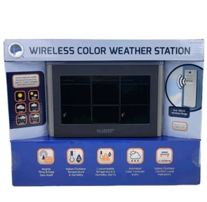 Wireless Color Weather Station C85845 La Crosse Technology ~ NIB - Picture 1 of 5