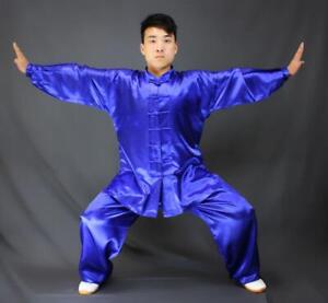 Traditional Chinese Tai Chi Kung Fu Uniforms Morning Exercise Wushu Martial Arts