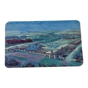 Postal Saratoga Inn Saratoga Wyoming Roadside America Cromo B534 - Imagen 1 de 2