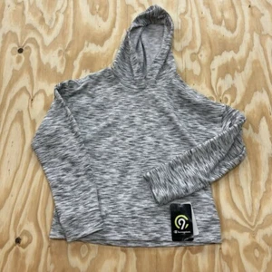 NWT C9 Champion Girls Pullover Hoodie, size  M 7-8, Cool Gray Heather, D6 - Picture 1 of 11