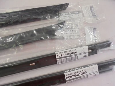 For Nissan D21 Hardbody Pathfinder Pickup Weatherstrip Door Glass Belt Rubber Foto 1 de 4