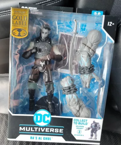 Mcfarlane Multiverse Arkham City Solomon Grundy RA'S AL GHUL B&W Gold Label #op1 Cover